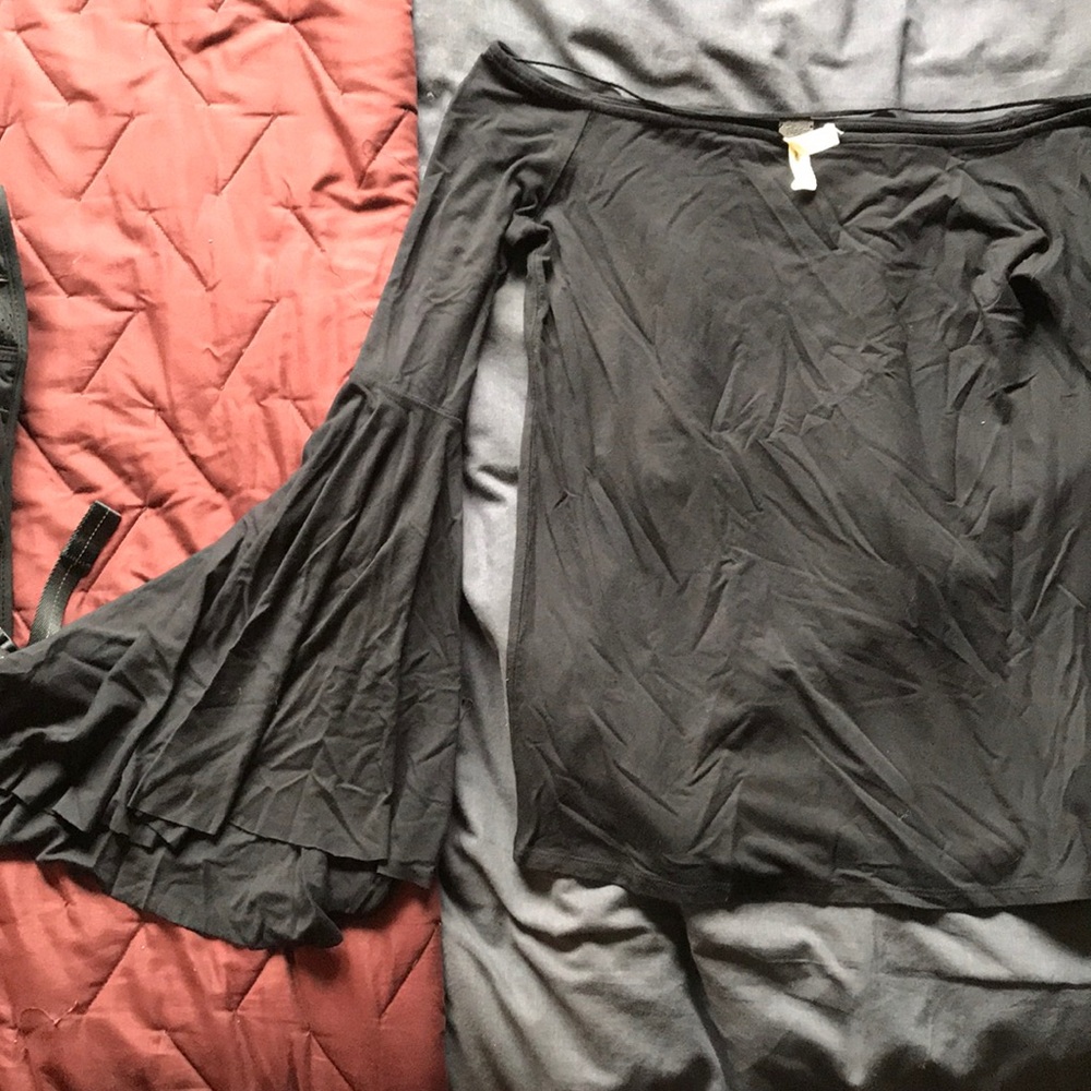 Free people bell sleeve shirt